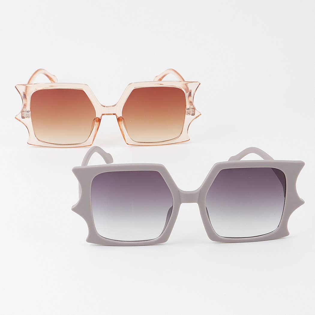 Sharp Bat Winged Sunglasses