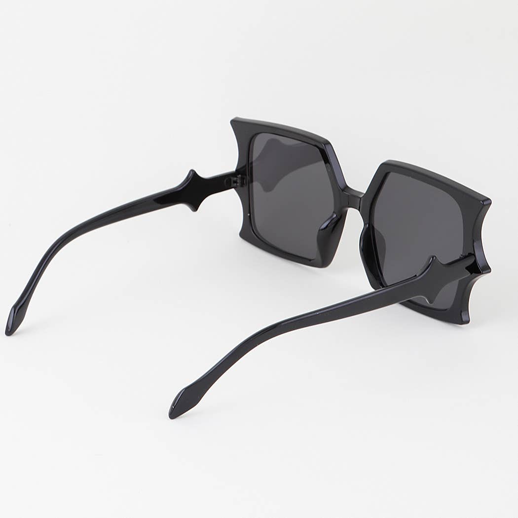 Sharp Bat Winged Sunglasses