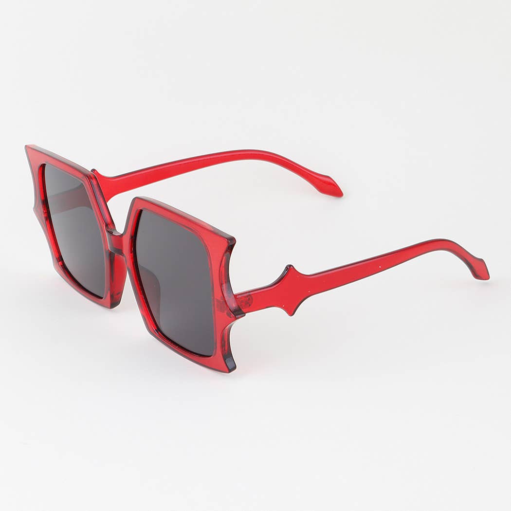 Sharp Bat Winged Sunglasses