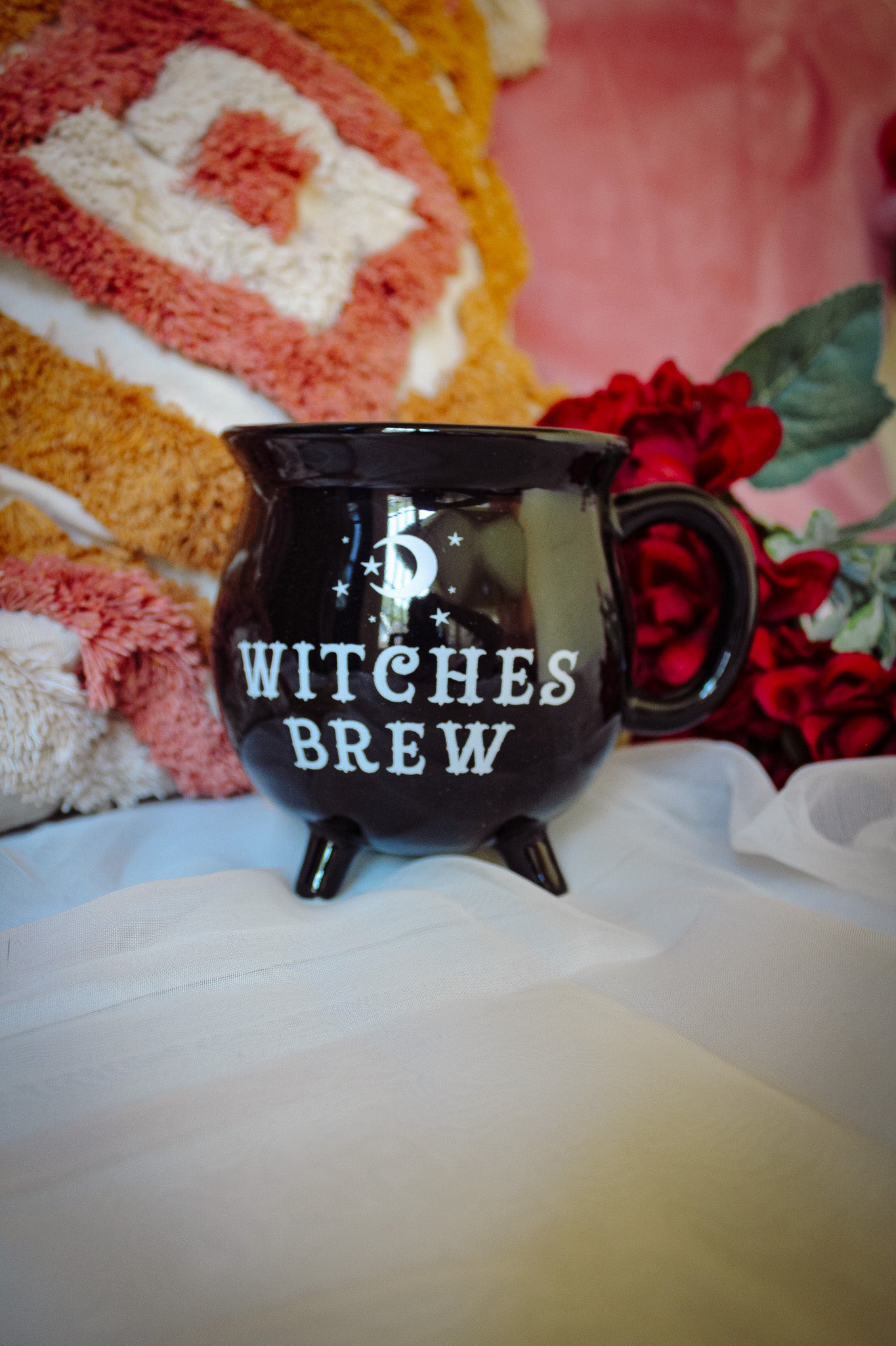 Witches Brew Halloween Cauldron Mug