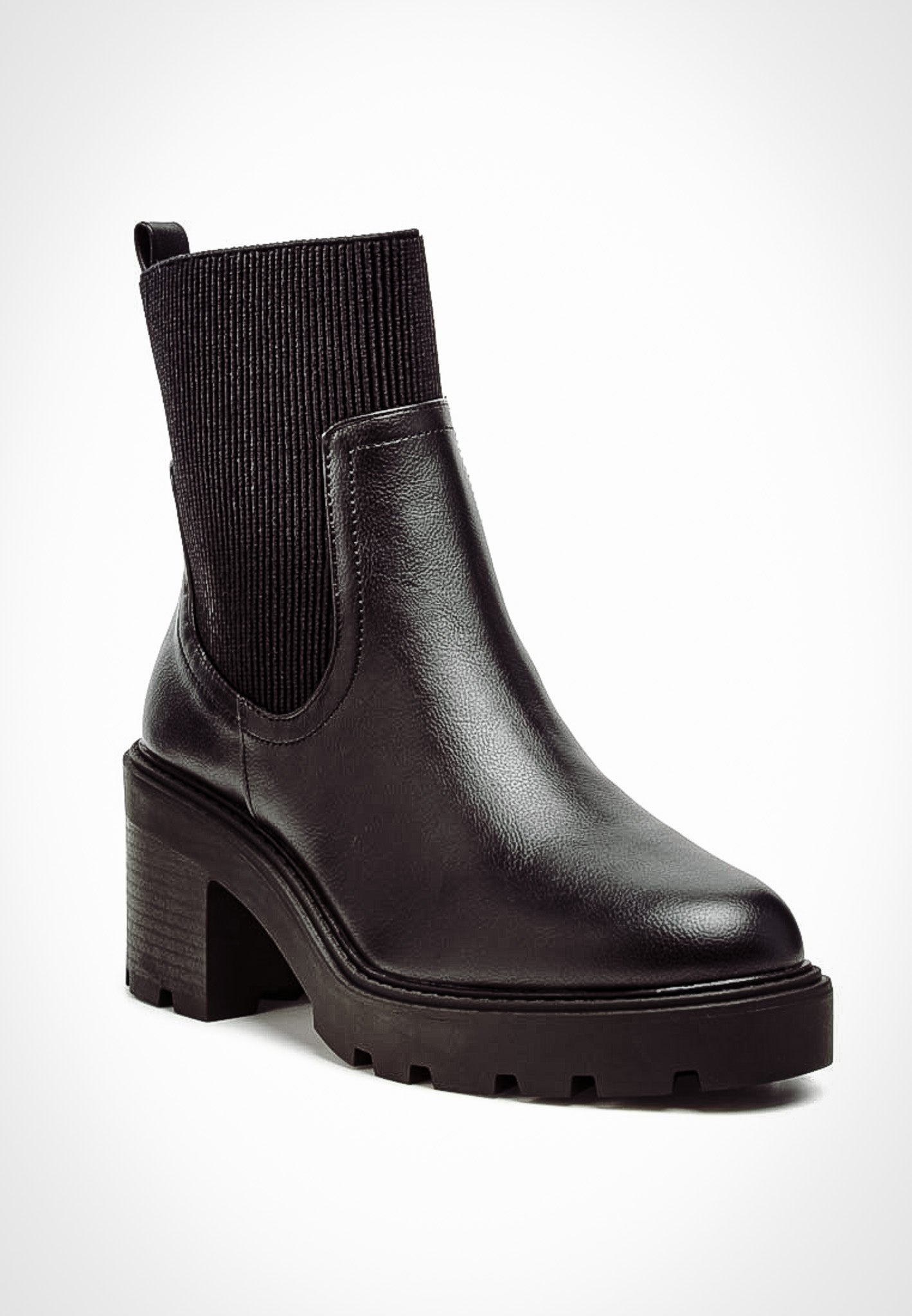 Black Sock Chelsea Boots