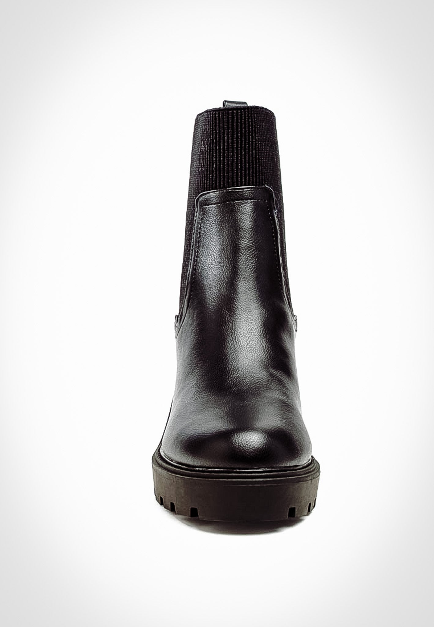 Black Sock Chelsea Boots
